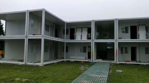 Cheap Custom Expandable Flat Pack Container With Durable Structures Stylish Design for sale