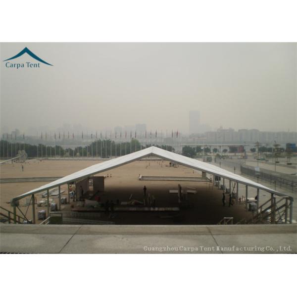 Temporary Warehouse Tent With Aluminium Structure Waterproof / Fireproof