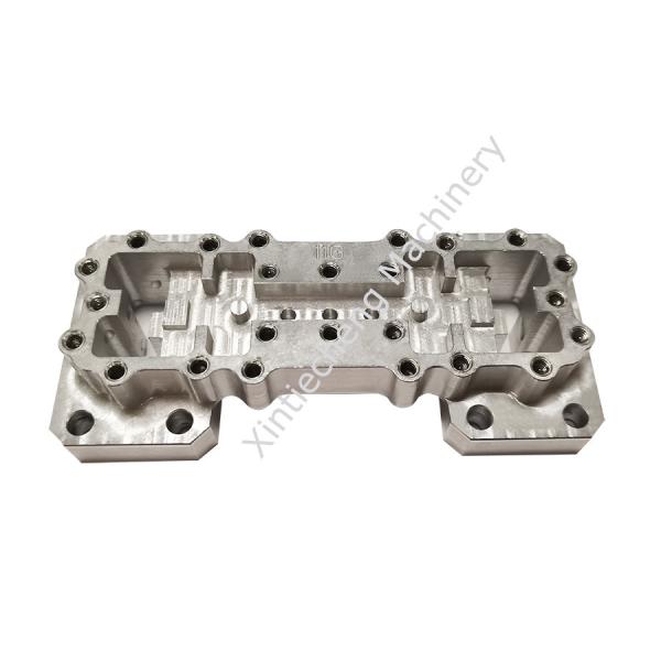 Quality Silver CNC 5G Microwave Cavity Filter Sandblasting Anodizing Custom CNC Parts wholesale
