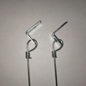 China 12 GA 8ft Suspended Drywall Ceiling Hanger Wire 1 Pin And Clip on sale