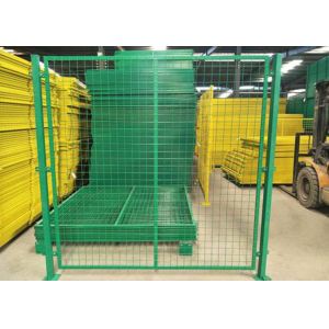 Security Welded Wire Mesh Fence 0.5mm-2.5mm Wire Gauge Color Customized