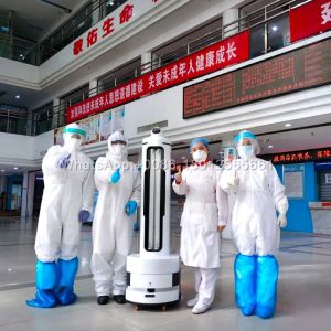 Intelligent UV Ultraviolet Lamp Disinfect Hospital Robot