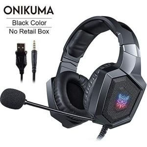 50mm Onikuma K8 Noise Cancelling Gaming Headphones