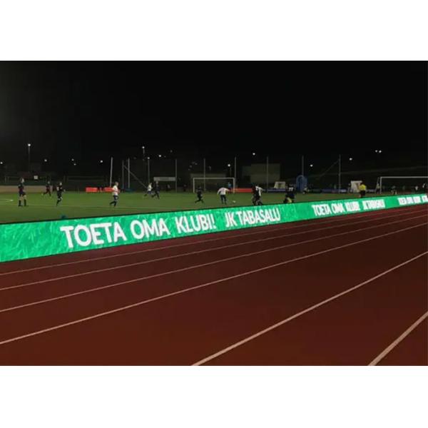 Ultra Wide Viewing Angle P5 P10 Football Stadium Perimeter Display 960x960mm