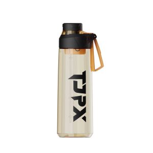 20oz Basketball Plastic Sport Bottles Non Toxic Tritan With Flip Top Lid