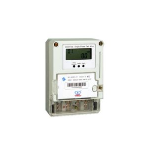 Anti Aging Properties Single Phase Electric Meter , Infrared Kwh Meter 1 Phase