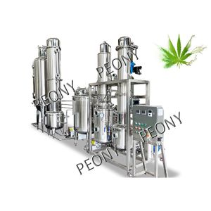 Cannabis Processing System Hemp Extraction Machine CBD Oil / Hemp Oil Extraction