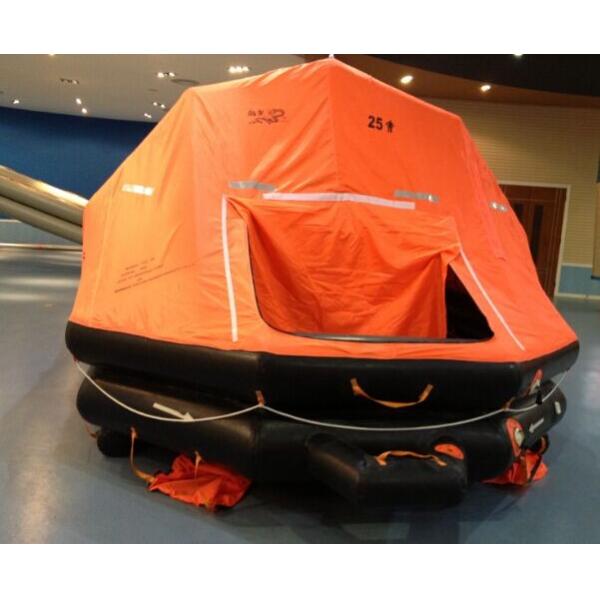 Quality Inflatable life raft 5-35man SOLAS approved throw-overboard self-righting life raft wholesale