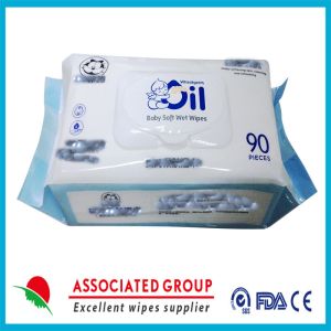 China OEM hypoallergenic wet wipes No Preservative Effect Safe For Sensitive Skin on sale