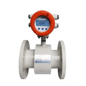 Cheap LCD display clamped/sanitary electromagnetic flow meter data logger for sale