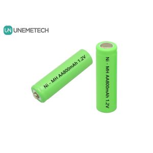 ODM NiMh Batteries AA800 AA 1.2V 800mah Rechargeable Battery For Electric