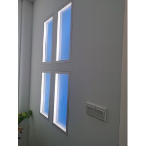 China 150W LED Skylight Panel 6000LM Light Output 2100-7000K Color Temperature Covers 8-12 Sqm Area on sale