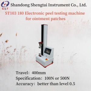 Electronic Peel Testing Machine For Ointment Patches AC220V 50HZ