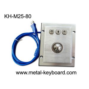 3 Buttons Panel Mount Trackball