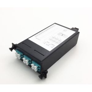 Pre Assembled MPO MTP Patch Cord 12 Ports OM3 Duplex LC High Density Cassettes