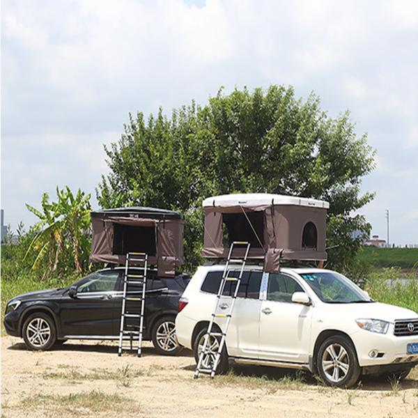 Quality Quick Automatic Opening Outdoor Sport Tent , Hard Shell ABS Extended Roof Top Tent wholesale