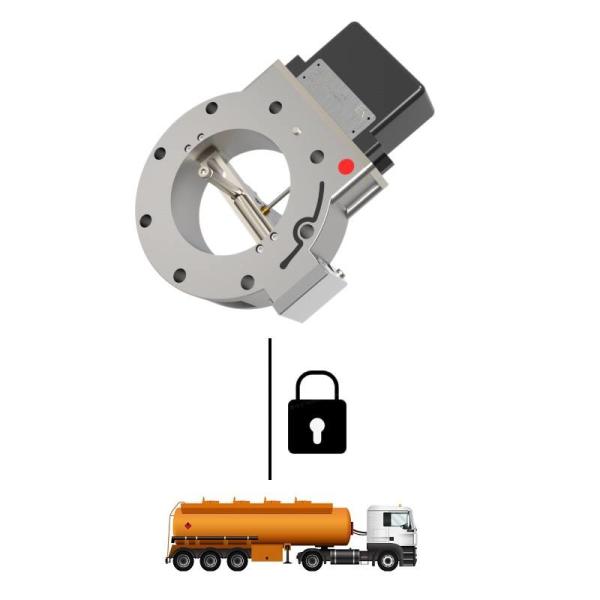 Quality Truck Tank API Bottom Loading Adapter Smart Remote Lock For Fuel Delivery wholesale