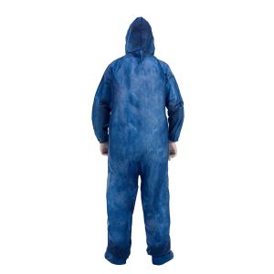 Waterproof Disposable Protective Coverall 50gsm For Laboratorial