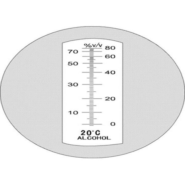German Optical Glass Alcohol Refractometer 20.3cm*DN2.9CM FZLink Brand