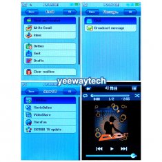 HiPhone PK268 Quad Band Dual Cards Dual Standby Dual Cameras WIFI Bluetooth Java