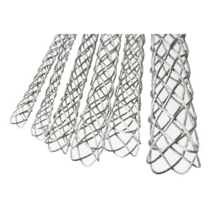 China Cable Pulling Grip With 5mm Nut Flexible Eye Mesh Rope Cable Sock Kit Galvanizing Steel Antislip Pipe Cable Wire Pulling Grips Lassos 6 Set 4-25mm on sale