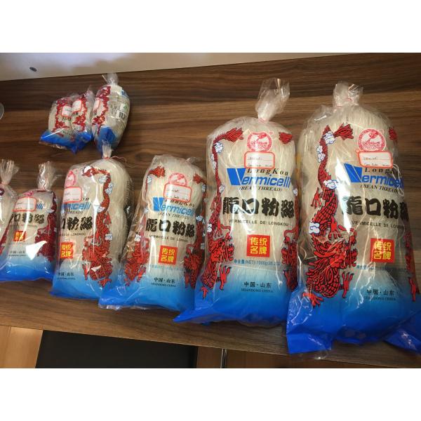Vermicelli Coarse Cereal Type Bean Thread Rice Sweet Oriental Style Low-fat Noodle Green Bag Packing SHANDONG Mung Bean