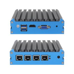 Intel Celeron Series Firewall Mini PC With Four RJ45 2.5G Ethernet Linux
