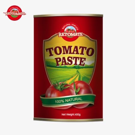 Quality Compliance With Stringent Quality Control ISO  HACCP BRC  And FDA Guidelines Is Assured In Every 400g Can Tomato Paste wholesale