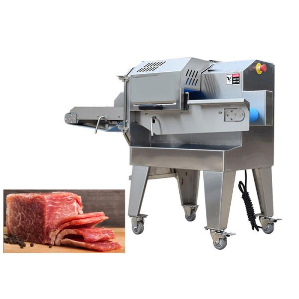 Quality 800kg/h Industrial Bacon Slicer Fish Beef Steak Meat Cutter Machine wholesale