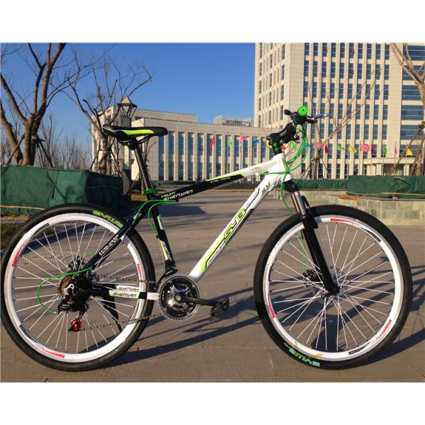 Hot sale OEM 21 speed double wall rim black hi ten steel 26 size MTB with suspension