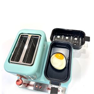 New product breakfast maker toaster frying Pan Boiler 3in 1 breakfast maker