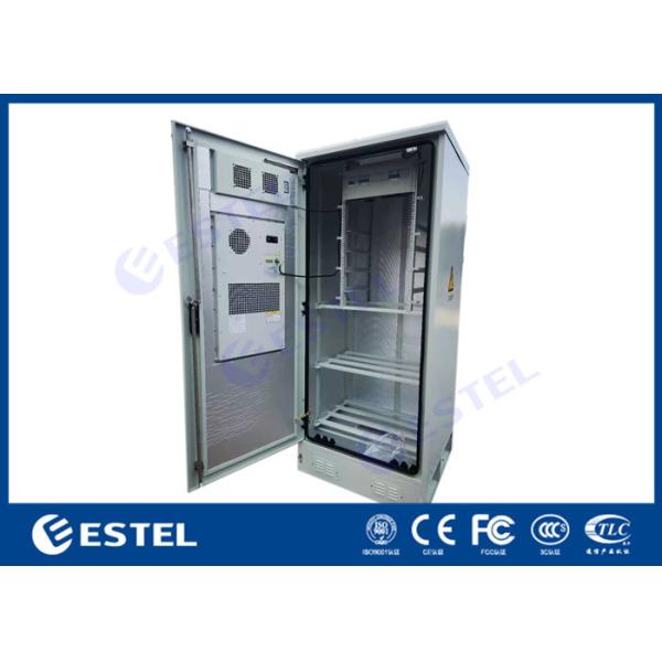 Quality Front Access Steel Thermostatic Outdoor Telecom Cabinet 20U 19" wholesale