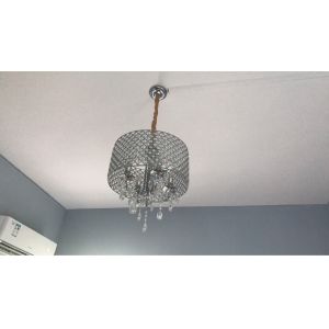 Modern Chandelier Ceiling Lighting with Crystal Lampshade Lighting Dining room