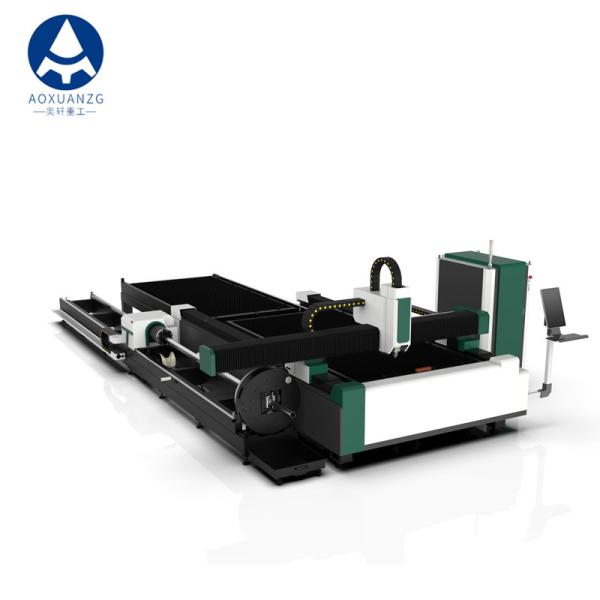 Quality Cnc Sheet And Tube Cutting Machine Single Table 3015 6kw With 220mm Chuck wholesale