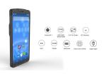 4G LTE Android 8.1 os Handheld PDA Devices Barcode Scanner with removable