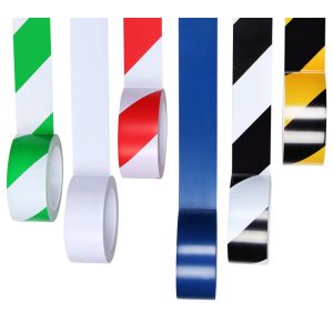 ISO9001 30mm Electrical PVC Adhesive Tape For Pipe Floor Warning