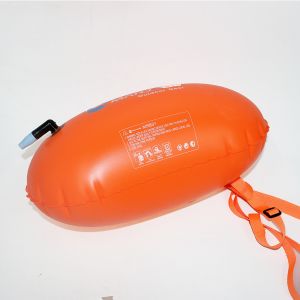Waterproof Inflatable Float Safety Buoy For Open Water Swimming