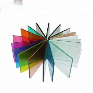 Color PVB Tempered Laminated Glass Multi Color Laminated Glass