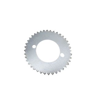 Circular Serrated Blade Sharpness Titanium Coated Serrated Knife