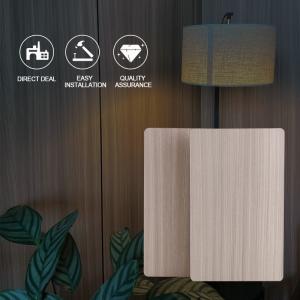 China Light Luxury Style Fireproof And Mothproof Wood Grain PVC Bamboo Charcoal Fiber Board on sale