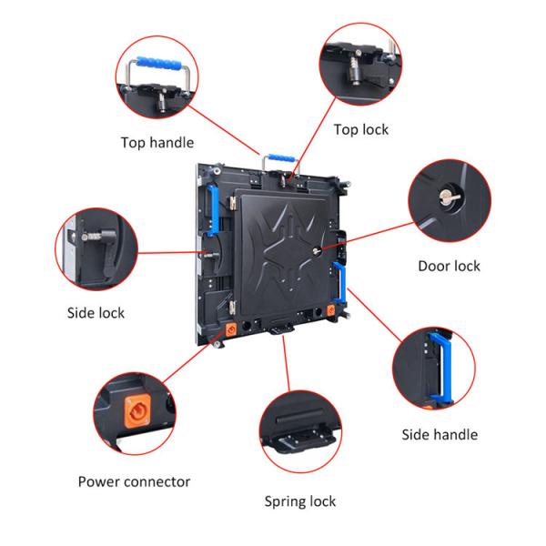 Small Pixel 480*480mm Lightweight P1.8 HD LED Display