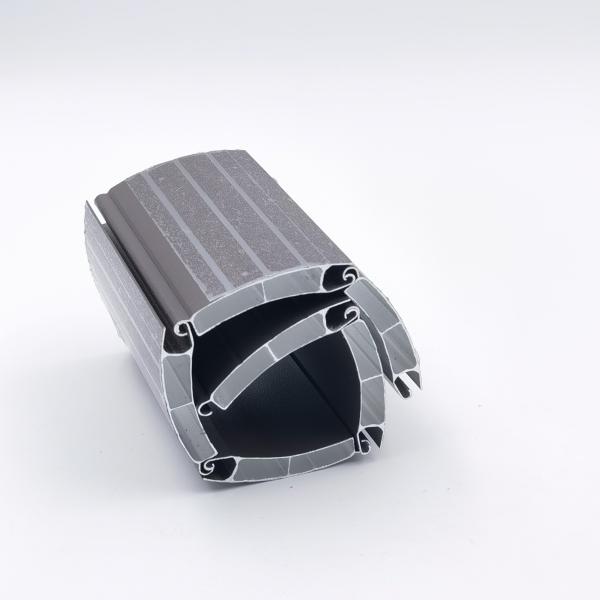 Quality Different Pattern Roller Shutter Slat Aluminium Extrusion Profiles For Garage Door wholesale