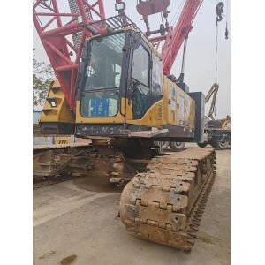 Heavy Industry Lattice Boom Crawler Crane 75 Tons Sy Rated Loading Capacity 100t