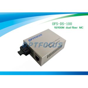 SM Dual Fiber Media Converter 100Km SC External Power 10 / 100M 1310nm