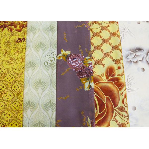 Quality Polyester Warp Knitted Printed Mattress Quilting Fabric Customized 120gsm wholesale