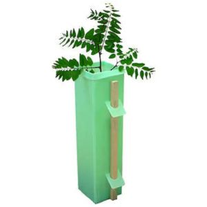 Cheap 2mm - 4mm Corrugated PP Plastic Tree Guards Impact Resistance for sale