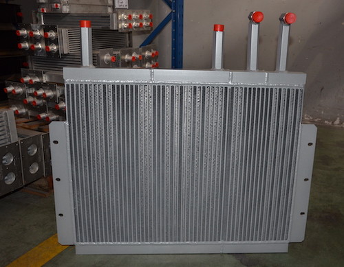 Quality Aluminum bar plate fin air charge inter cooler against high pressure and temp shock wholesale