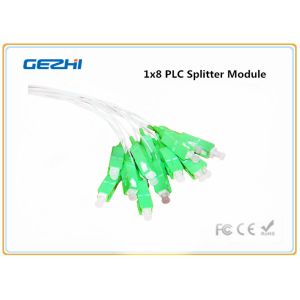 1 X 8 Bare Type Optical Cable Splitter / Fiber Optic Splitter For Fttx Systems