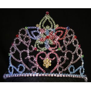 Spring colour flowers for Easter pageant crowns summer pageants custom your own