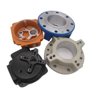 Industrial Aluminum Precision Cnc Machined Components Multiple Colour